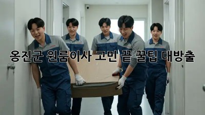 옹진군 원룸이사 고민 끝! ✨꿀팁 대방출✨